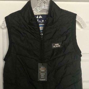 Kids A.M.S. Blauw Scotch & Soda Quilt Vest 10 yr